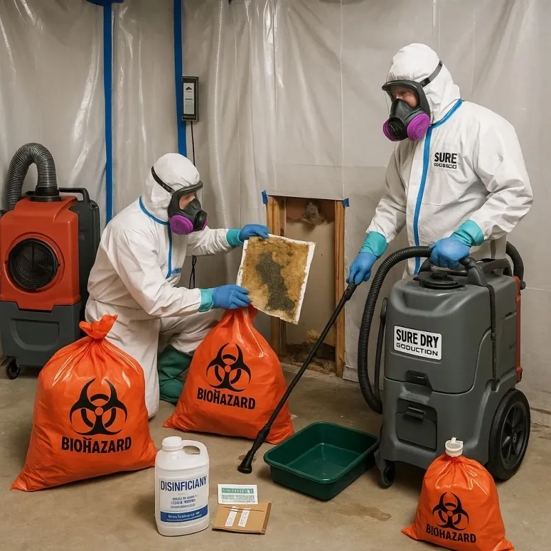 Contaminated Water Handling Protocols process in Pampa, TX