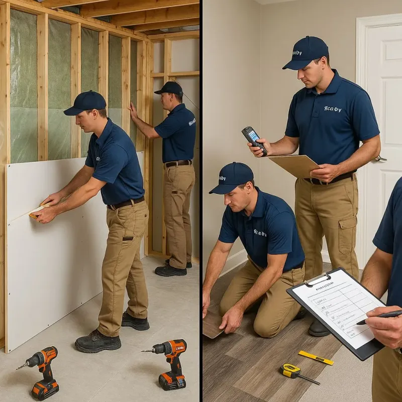 Repairs and Reconstruction process in Pampa, TX