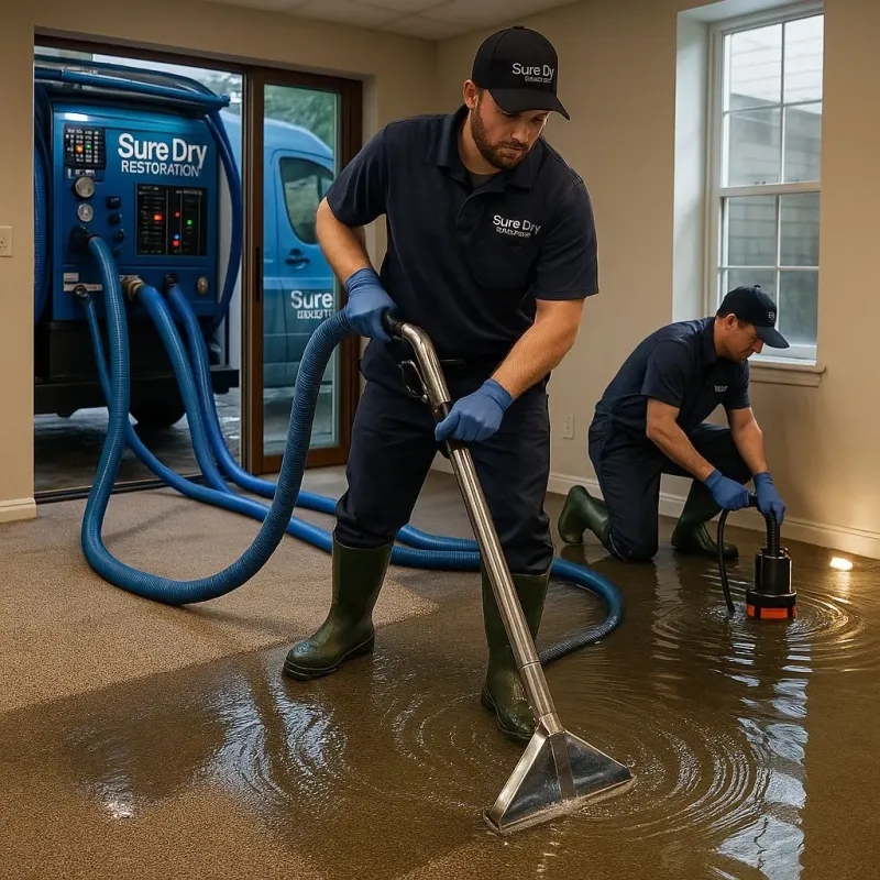 Water Extraction and Removal process in Pampa, TX